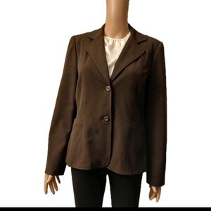Rafaella Classic Brown Women's Blazer Sz 10